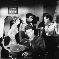 Heather Young, Don Marshall, Gary Conway and Irwin Allen
