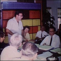 Land of the Giants Production Meeting