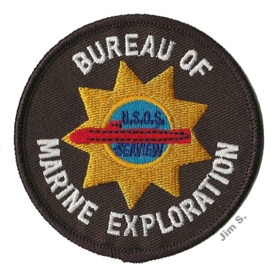 Replica Voyage to the Bottom of the Sea Movie Uniform Patch