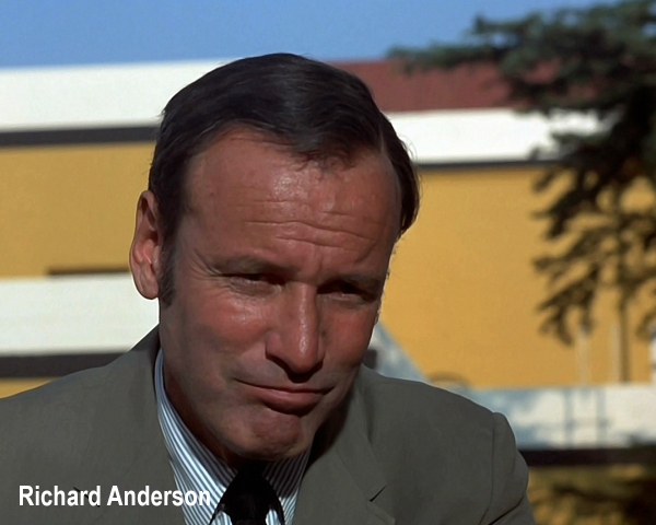 Richard Anderson in Land of the Giants episode Six Hours to Live