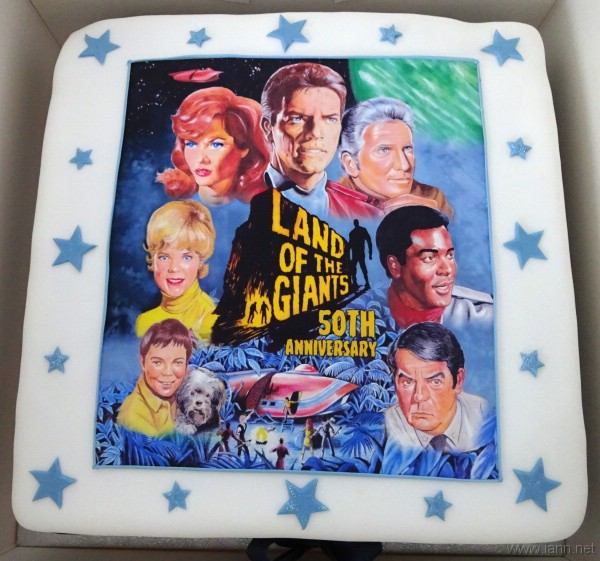 Land of the Giants 50th Anniversary Celebration Cake