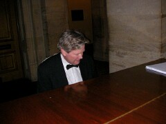 Allan Hunt gives another piano performance
