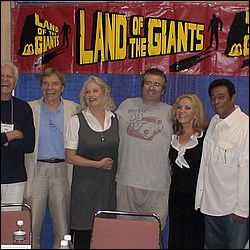 Fan with the Land of the Giants cast