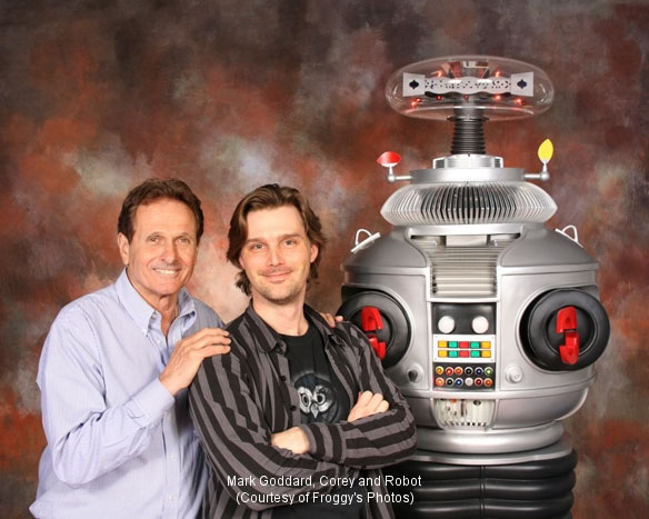 Mark, Corey and Robot