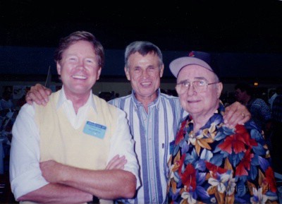 Allan Hunt, Del Monroe, and Terry Becker at StarCon 1997
