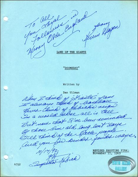 Script Doomsday Doomsday Message from Kevin Hagen