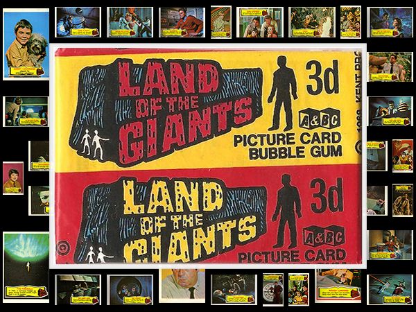 A&BC Land of the Giants Gum Cards