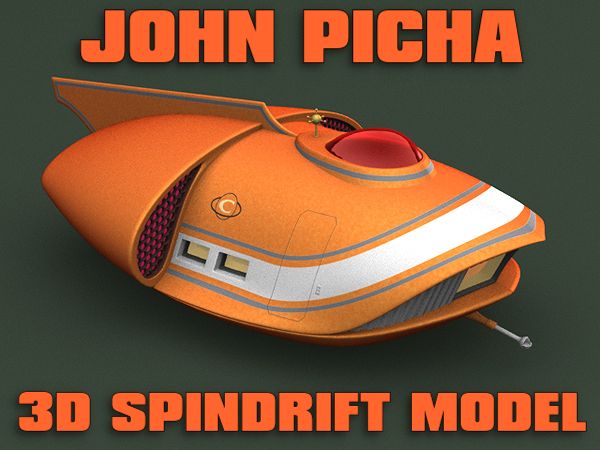 John Picha 3D Spindrift Model