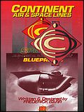 Continent Air & Space Lines Spindrift Patch
