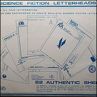 Science Fiction Letterheads