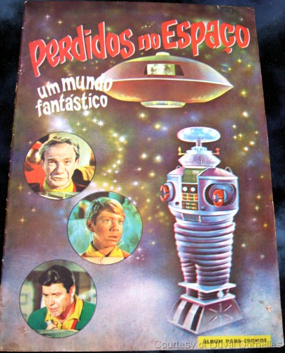 Lost in Space Sticker Book from Brazil