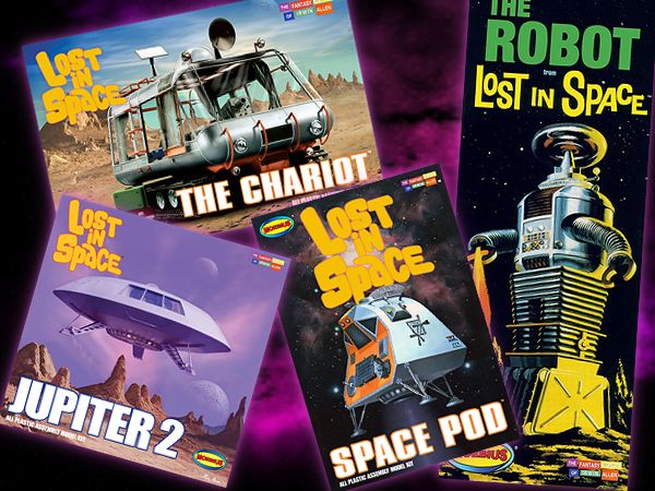 Lost in Space model kits from Moebius Models