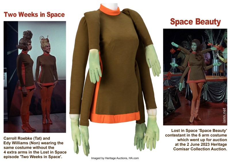 Lost in Space - Space Beauty Alien Contestant Tunic