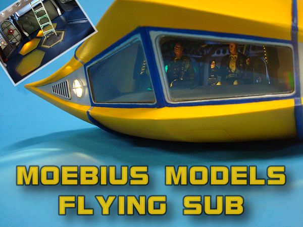 Moebius Models Flying Sub Build