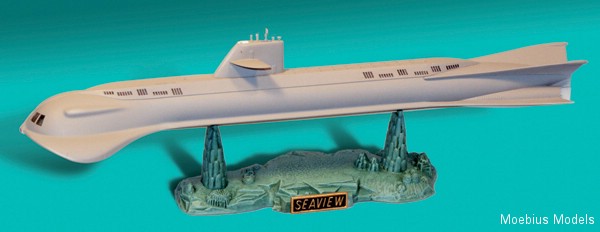 Seaview 1/350 model kit build