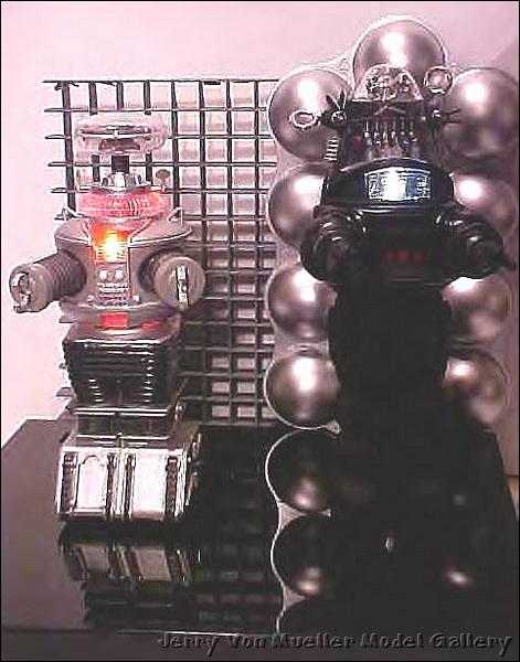 Robby the Robot and the B-9 Robot