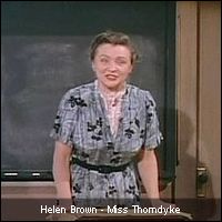 Helen Brown - Miss Thorndyke
