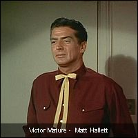 Victor Mature -  Matt Hallett