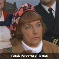 Female Passenger at Sermon