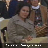 Sheila Scotti - Passenger at Sermon