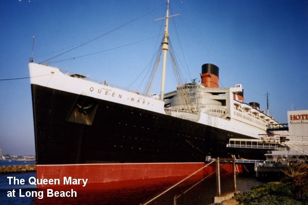 The Queen Mary Ocean Liner at Long Beach
