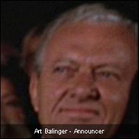 Art Balinger - Announcer