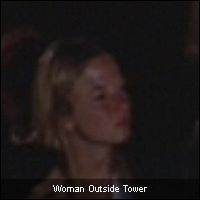 Woman Outside Tower