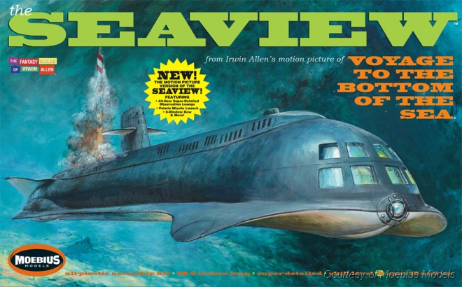 Motion Picture Seaview Model Kit from Moebius Models
