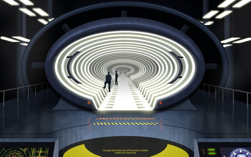 Time Tunnel Concept Art
