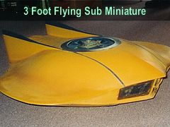 3 Foot Flying Sub Miniature