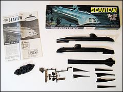Aurora Seaview Model Kit #707 Original Issue 1966
