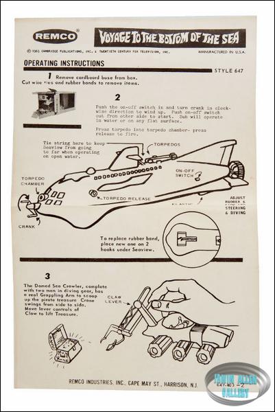 Remco Playset Instructions