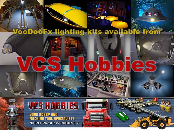 VooDooFx lighting kits available from VCS Hobbies