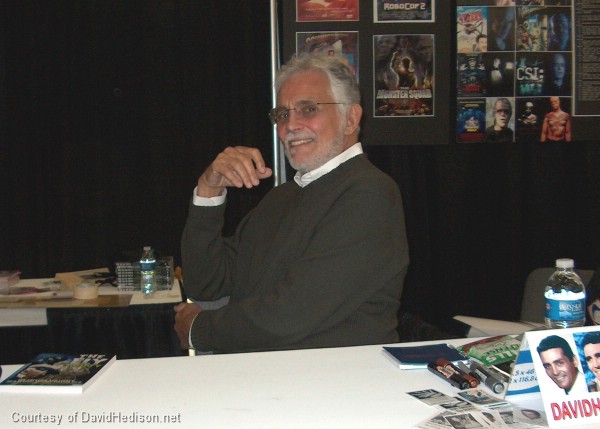 David Hedison at the Big Apple Comic Con, October 2009