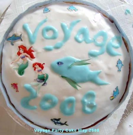 Voyage Party Cake May 2008