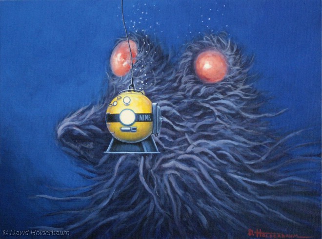 Deadly Creature Below with Diving Bell by David Holderbaum