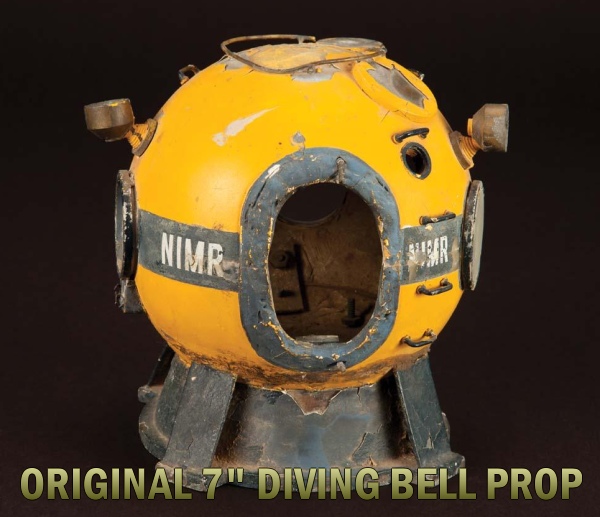 Original Voyage to the Bottom of the Sea 7 Inch Diving Bell Miniature